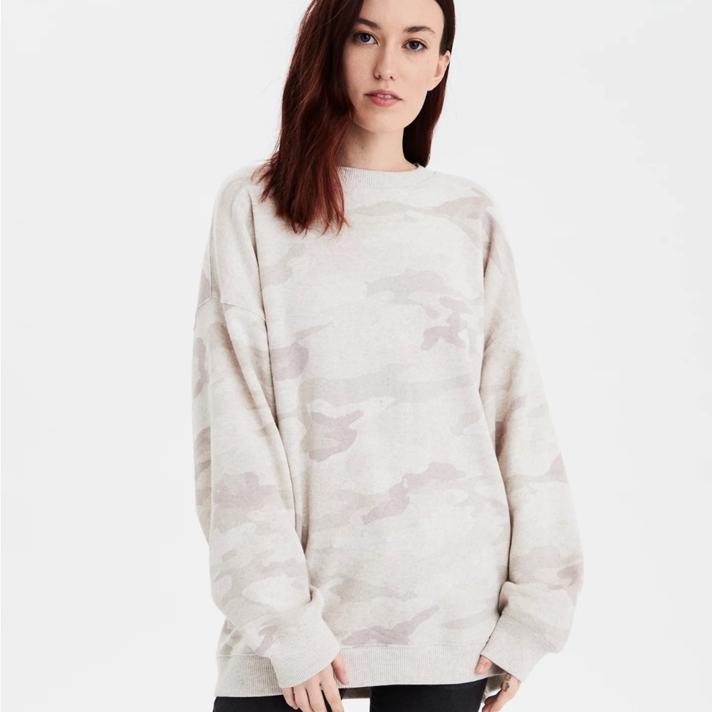 American Eagle Oversized Sweater crewneck